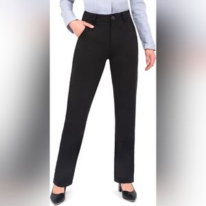 Bahams XL Yoga Stretch Black Dress Pants for Woman